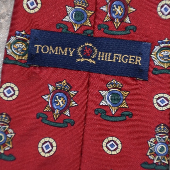 Tommy Hilfiger 100% Italian Silk Tie - Picture 3 of 4